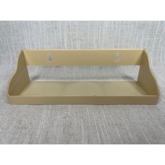 Vintage 80s Emsa Set of 3 Smoke Gray Acrylic Spice Jar Beige Shelf MCM Mod - Picture 9 of 9